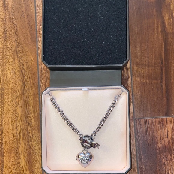 Juicy Couture Jewelry - Juicy Couture heart locket necklace